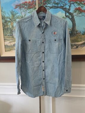 Polo by Ralph Lauren Light Blue Chambray Button-Down Shirt